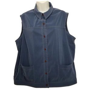 𝅺Alia Sport blue vest